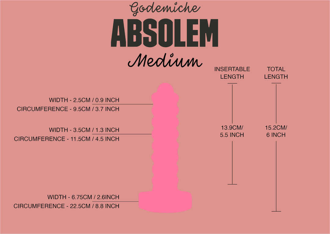 Godemiche Absolem Medium Sizes
