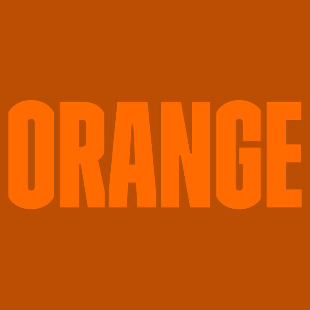 What colour say about your sexy self Orange Colour Option