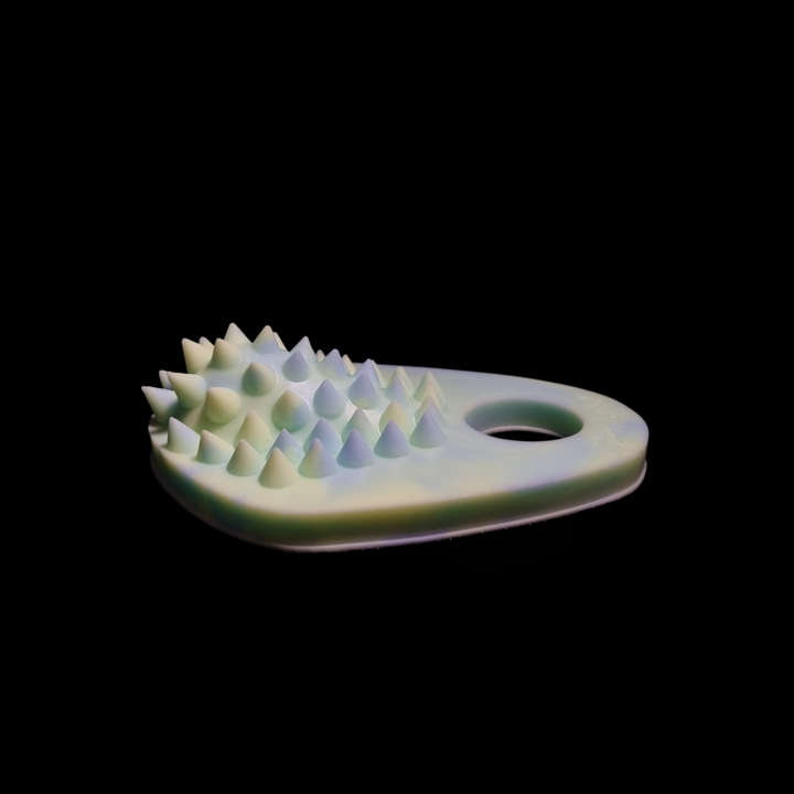 GP2 - Grind Ring - Spikes - High Mound - Extra Soft  Firmness - 2 Colour Marble