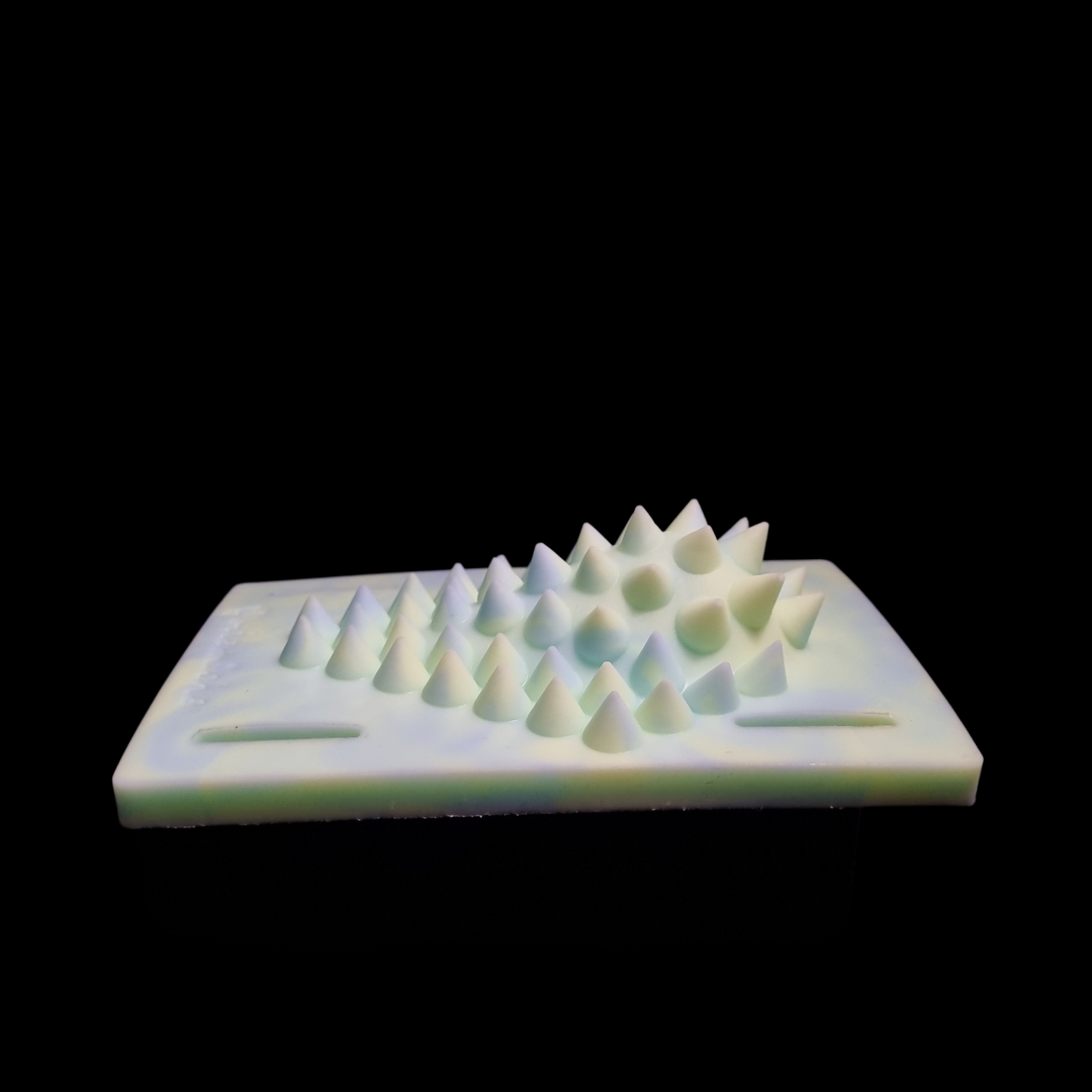 GP4 - Grind Pad - Spikes - Extra Soft  Firmness - 2 Colour Marble