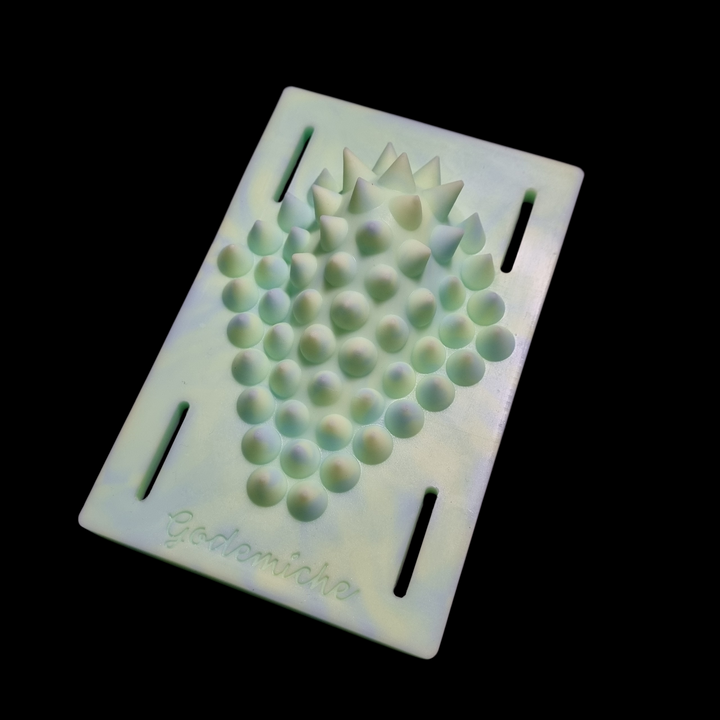 GP5 - Grind Pad - Spikes - Extra Soft  Firmness - 2 Colour Marble