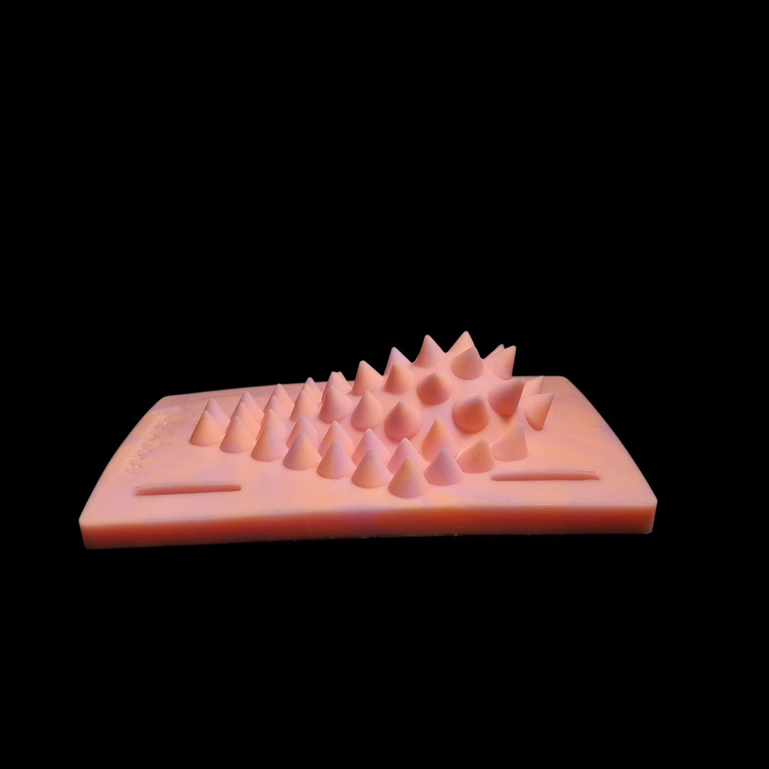 GP6 - Grind Pad - Spikes - Extra Soft  Firmness - 2 Colour Marble