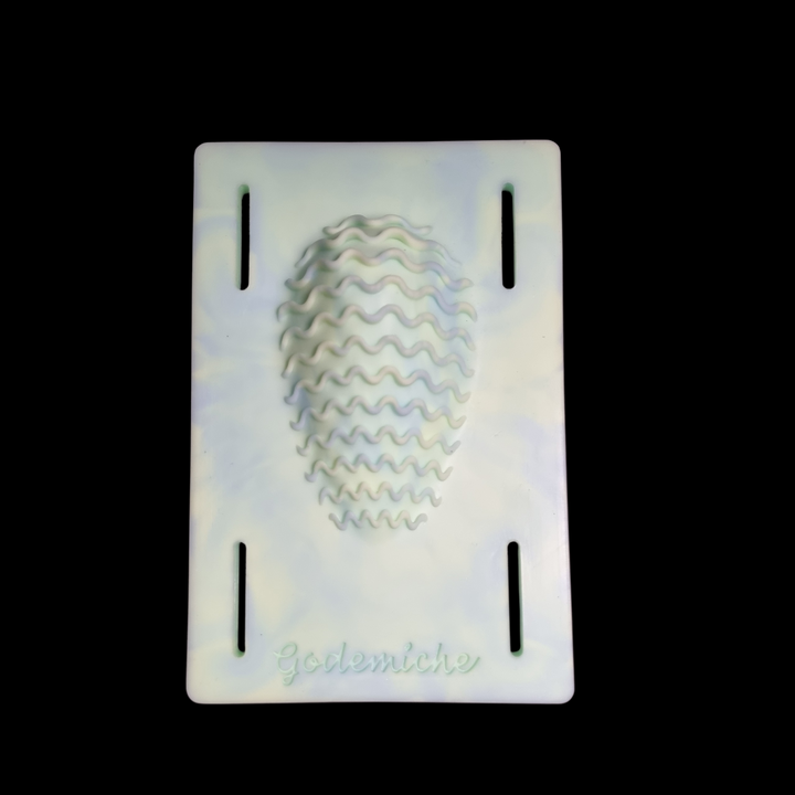 GP29 - Grind Pad - Tall Waves - Extra Soft  Firmness - 2 Colour Marble