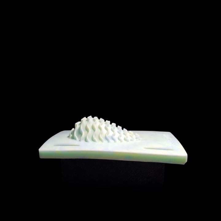 GP29 - Grind Pad - Tall Waves - Extra Soft  Firmness - 2 Colour Marble
