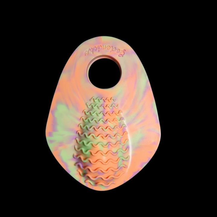 GP31 - Grind Ring - Tall Waves - High Mound - Soft  Firmness - 3 Colour Marble