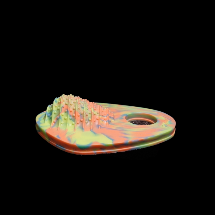 GP33 - Grind Ring - Ridges & Bumps - High Mound - Soft Firmness - 3 Colour Marble