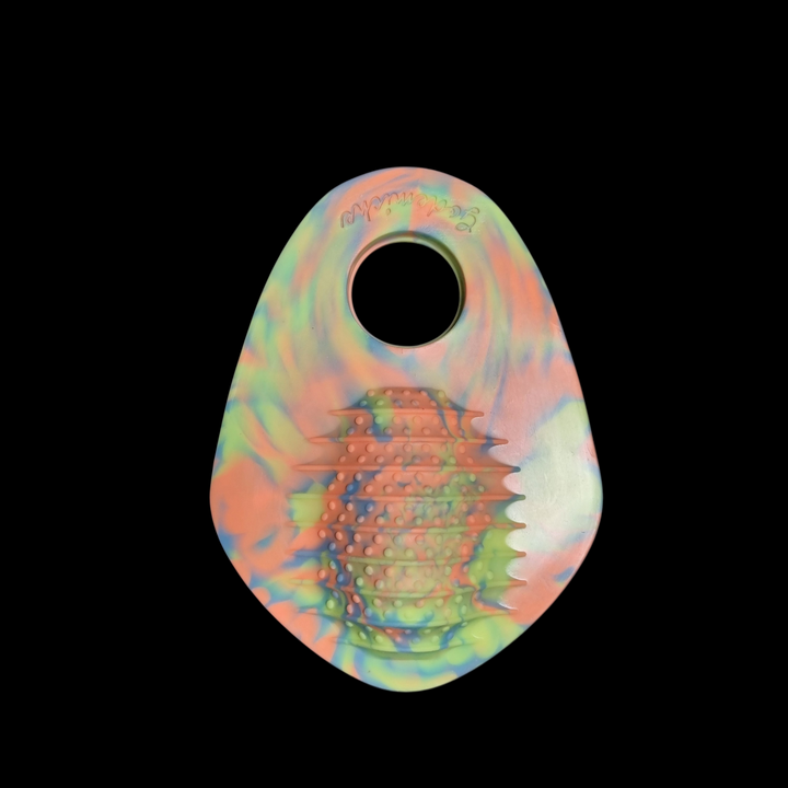 GP33 - Grind Ring - Ridges & Bumps - High Mound - Soft Firmness - 3 Colour Marble