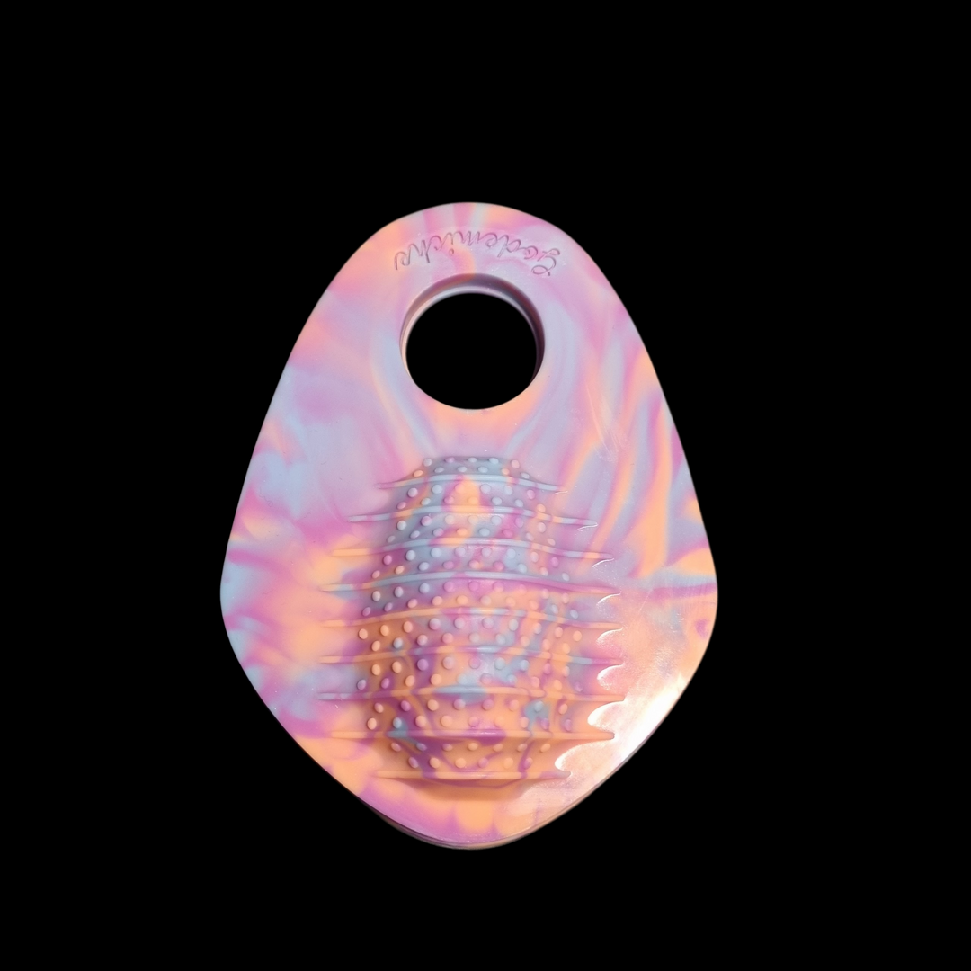 GP34 - Grind Ring - Ridges & Bumps - High Mound -  Soft  Firmness - 3 Colour Marble