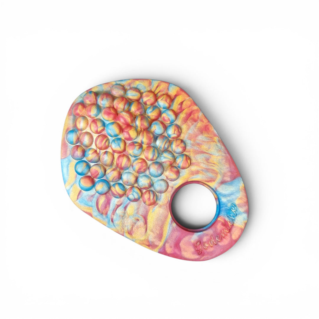 GR28 - Gring Ring Bubbles - Low Mound - Extra Soft Firmness - Colour Marble