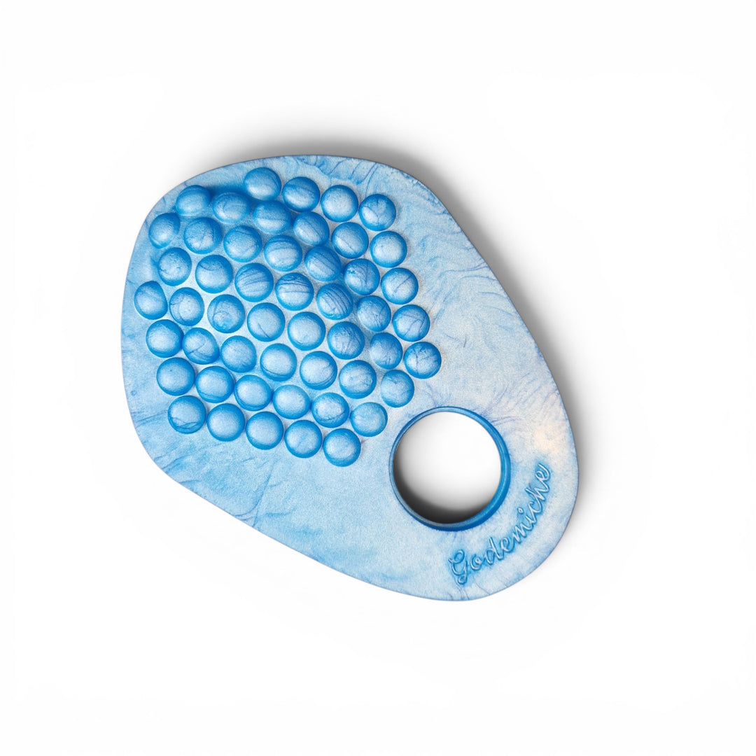 GR27 - Gring Ring Bubbles - Low Mound - Extra Soft Firmness - Colour Reef Waters