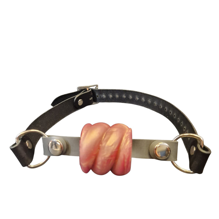 GD11 - Drool Gag - Size Medium -  Medium Firmness - Colour Rose Gold