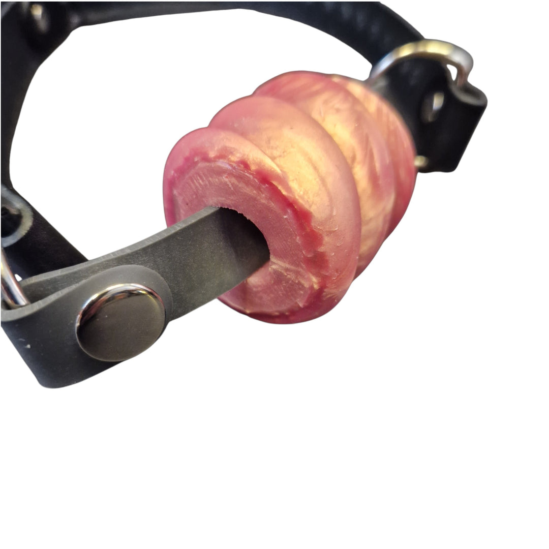 GD11 - Drool Gag - Size Medium -  Medium Firmness - Colour Rose Gold