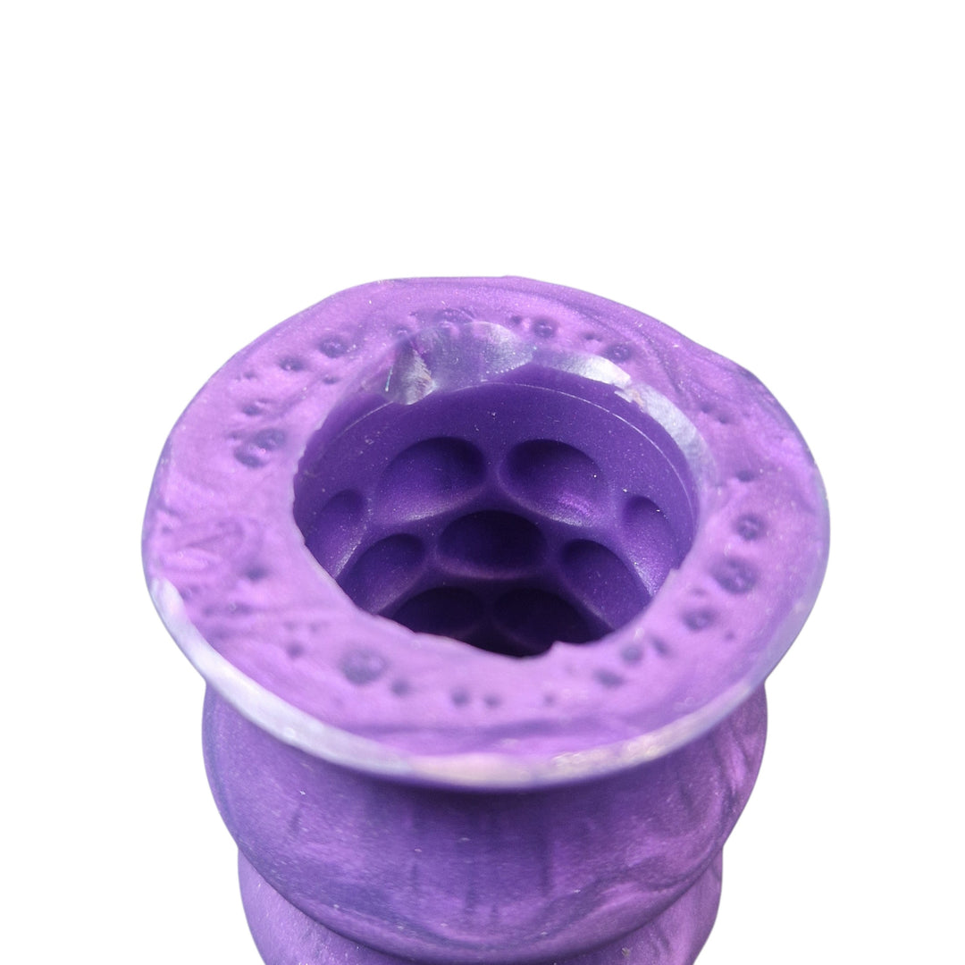 GD18 - Offbeat Masturbator Sleeve 2" - Extra Soft - Kraken - Colour Godemiche Purple