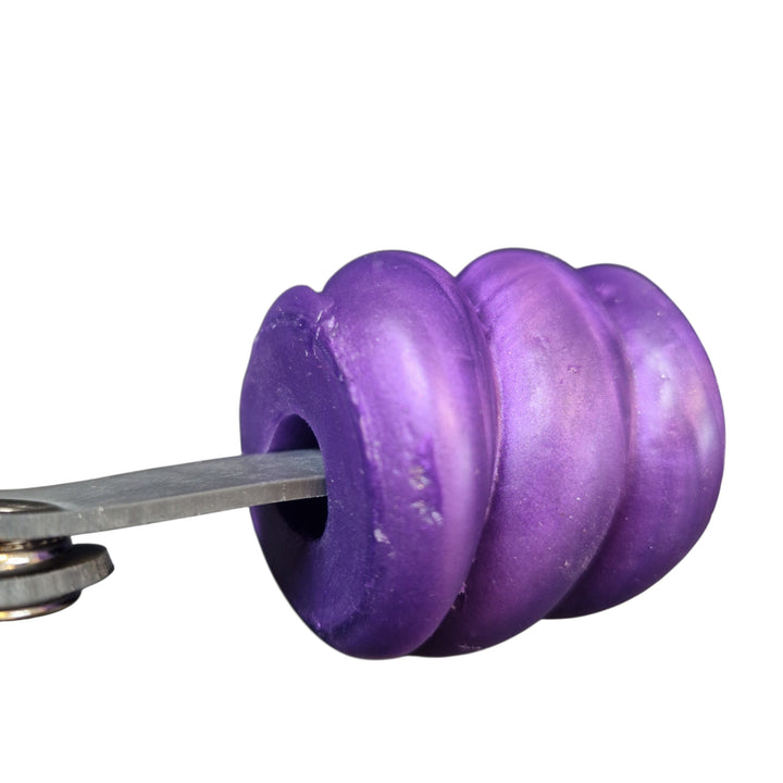 GD24 - Drool Gag - Size Medium -  Medium Firmness - Colour Godemiche Purple