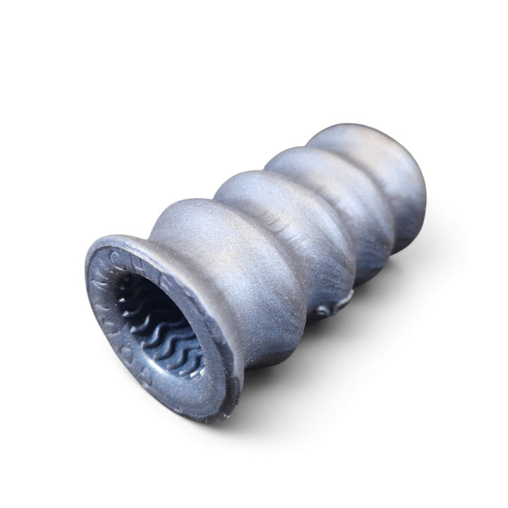 GD35 - Offbeat Masturbator Sleeve 4" - Extra Soft - Waves - Colour Squid Ink