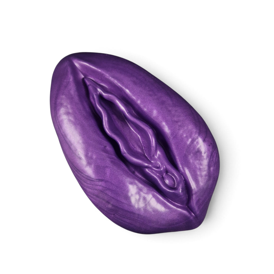 GR20 - Realistic Palm Grinder - Extra Soft Firmness - Colour Godemiche Purple