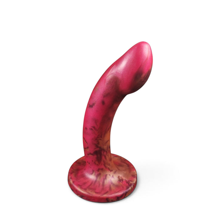 GR10 - Morpheus Dildo - Medium Firmness - Size Medium 7"Thin - Colour 3 Colour Marble