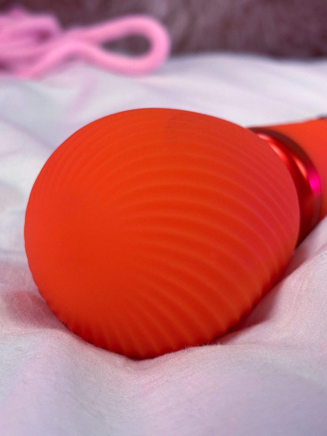 Fun Factory VIM Orange - Extra Quiet Silicone Wand Massager