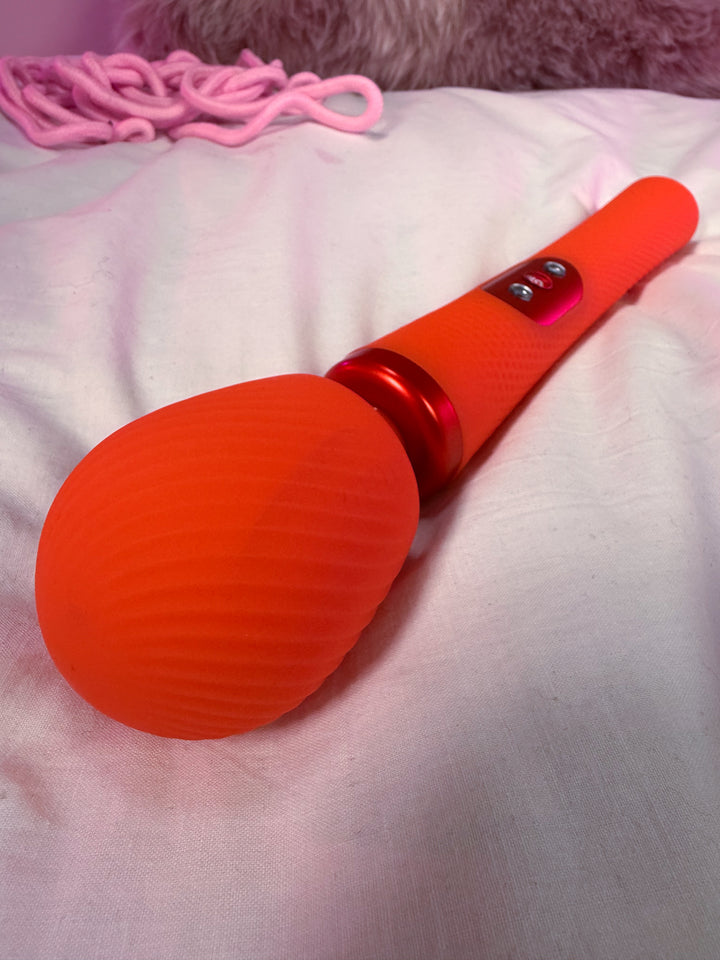 Fun Factory VIM Orange - Extra Quiet Silicone Wand Massager