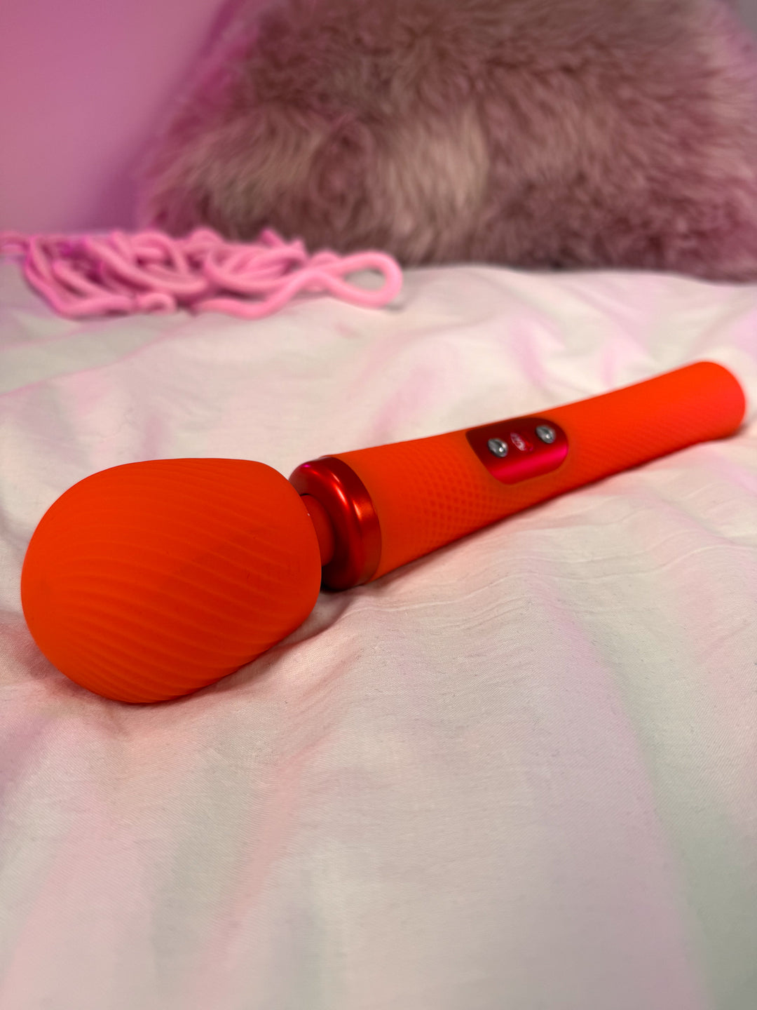 Fun Factory VIM Orange - Extra Quiet Silicone Wand Massager