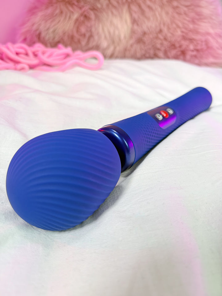 Fun Factory VIM Blue - Extra Quiet Silicone Wand Massager