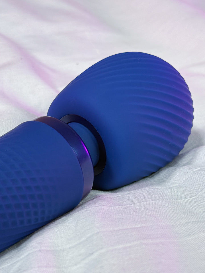 Fun Factory VIM Blue - Extra Quiet Silicone Wand Massager