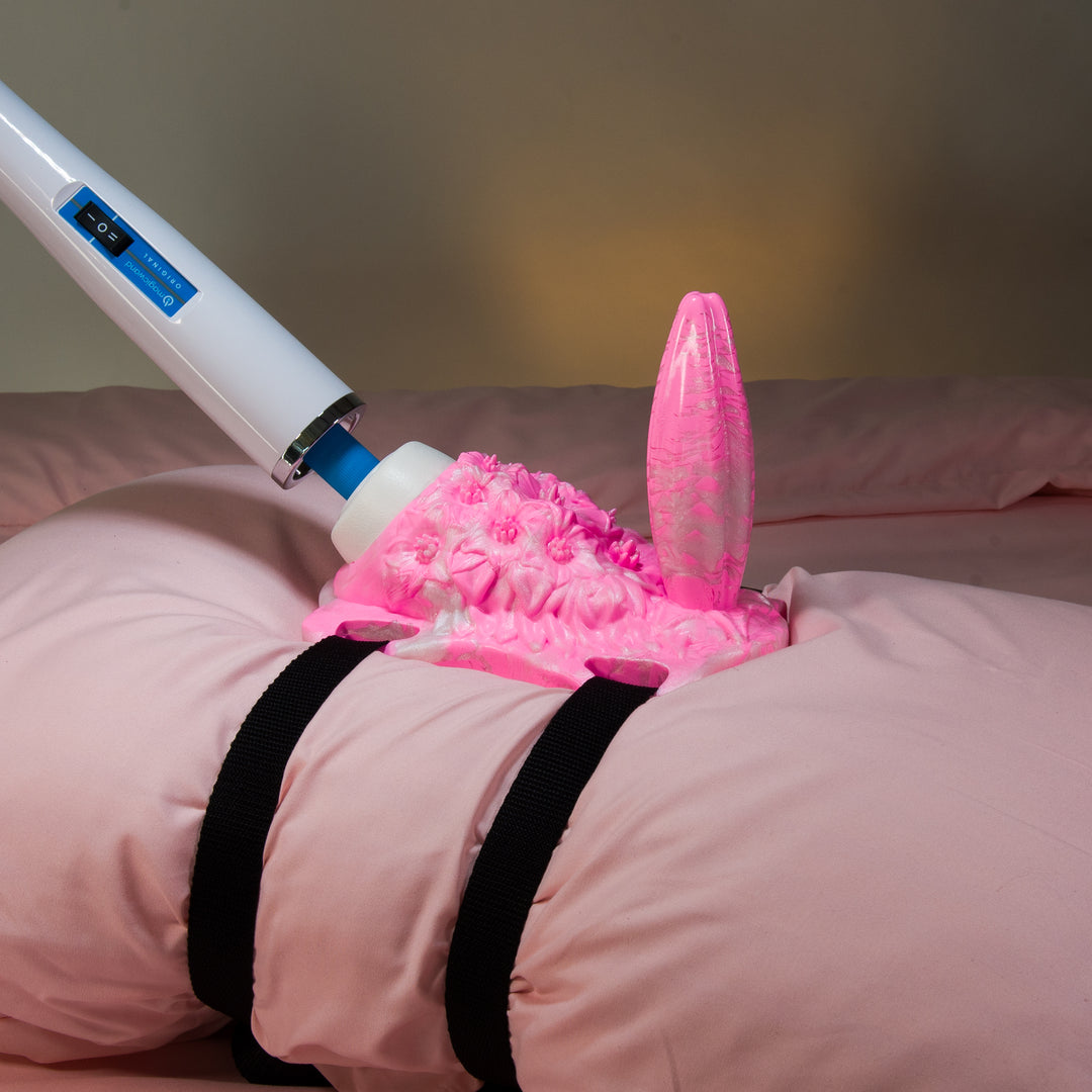 Pink Grinder Sex Toy with Magic Wand