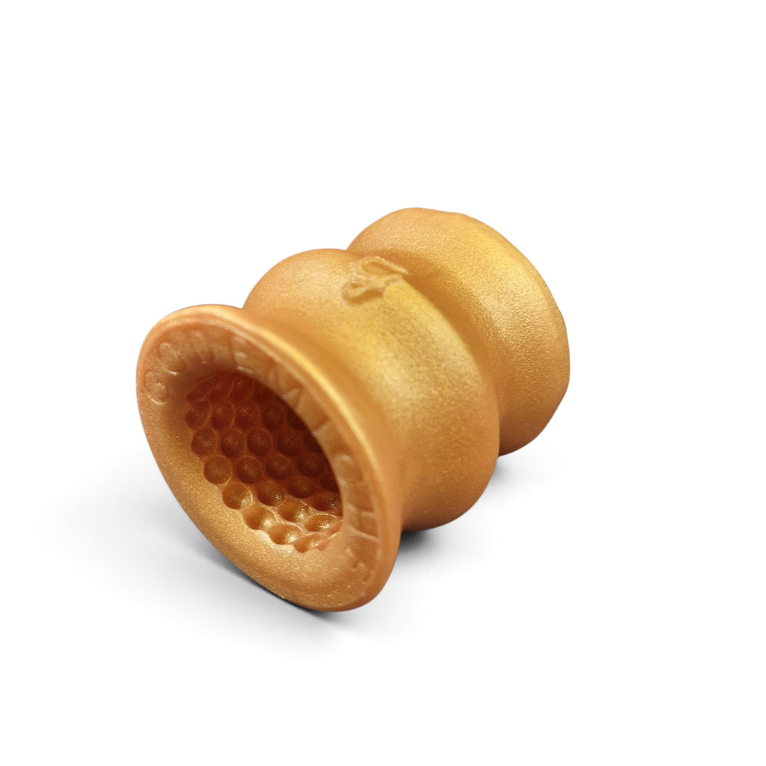 GR33 - Offbeat Masturbator Sleeve 2" - Tanticle - Extra Soft Firmness - Colour Gold
