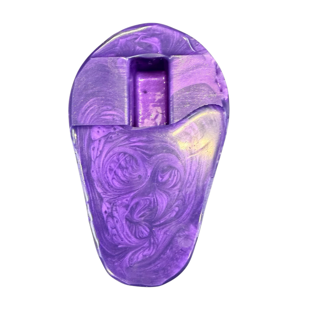 GD38 - Realistic Palm Grinder - Soft  Firmness - Godemiche Purple