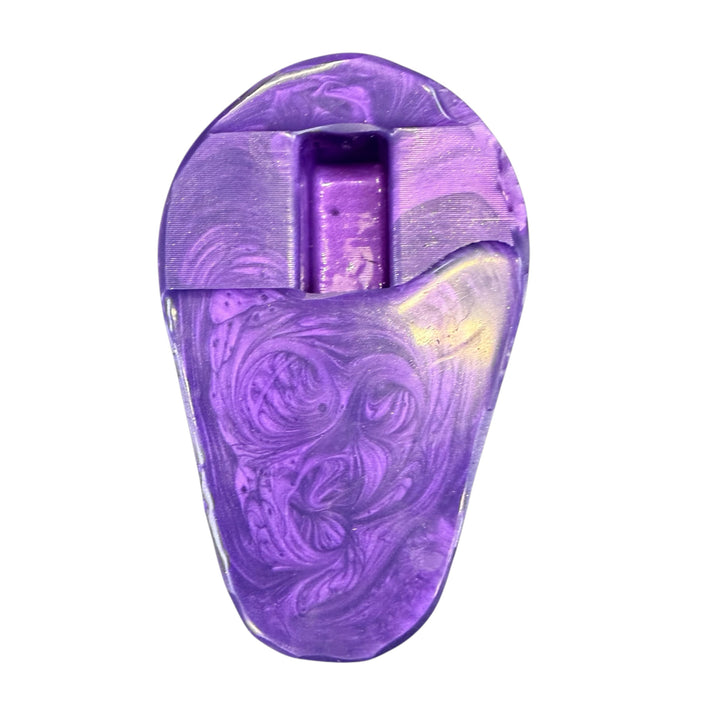 GD38 - Realistic Palm Grinder - Soft  Firmness - Godemiche Purple