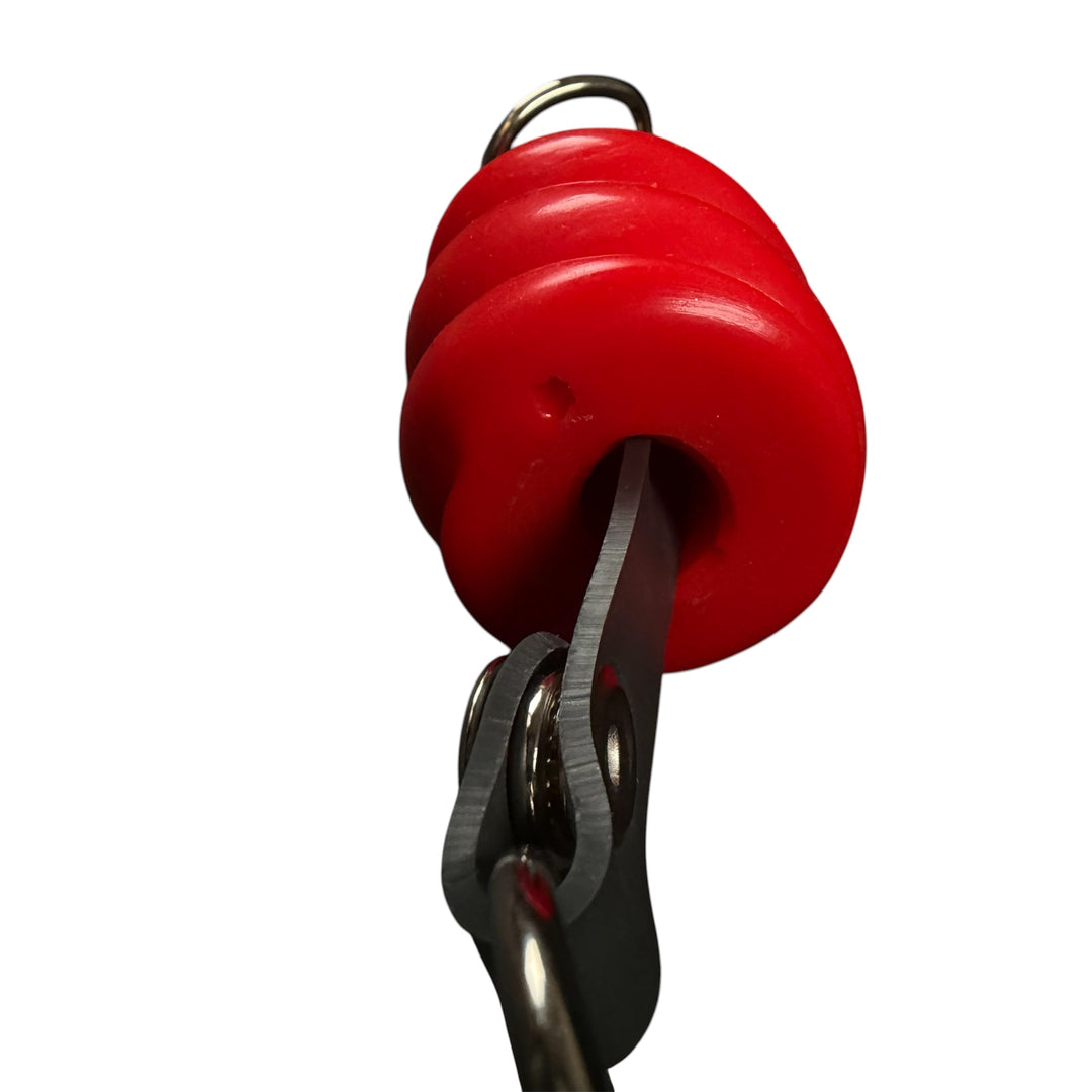 GD47 - Drool Gag  - Size Medium - Medium Firmness - Colour Devil Red
