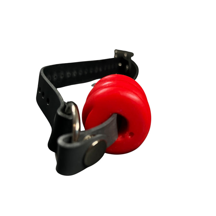 GD49 - Drool Gag  - Size Medium - Medium Firmness - Colour Devil Red