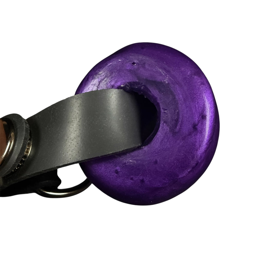 GD54 - Drool Gag  - Size Medium - Medium Firmness - Colour Godemiche Purple
