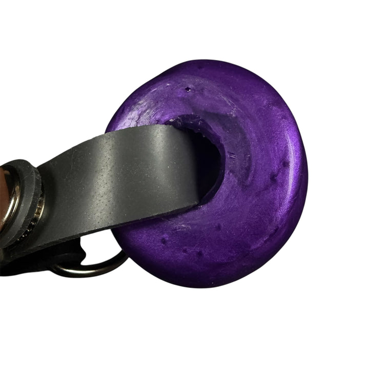 GD54 - Drool Gag  - Size Medium - Medium Firmness - Colour Godemiche Purple