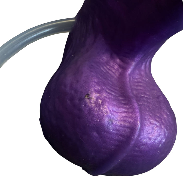 GD60 - Ejaculating Dee Realistic Dildo - Extra Soft Firmness - Colour Godemiche Purple