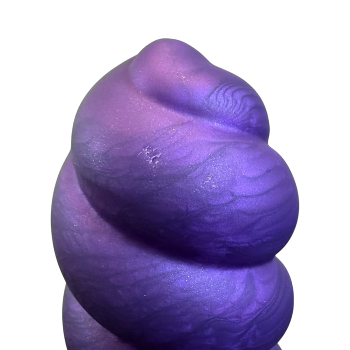 GD64 - Skrue - Size 7" - Soft Firmness - Colour Godemiche Purple