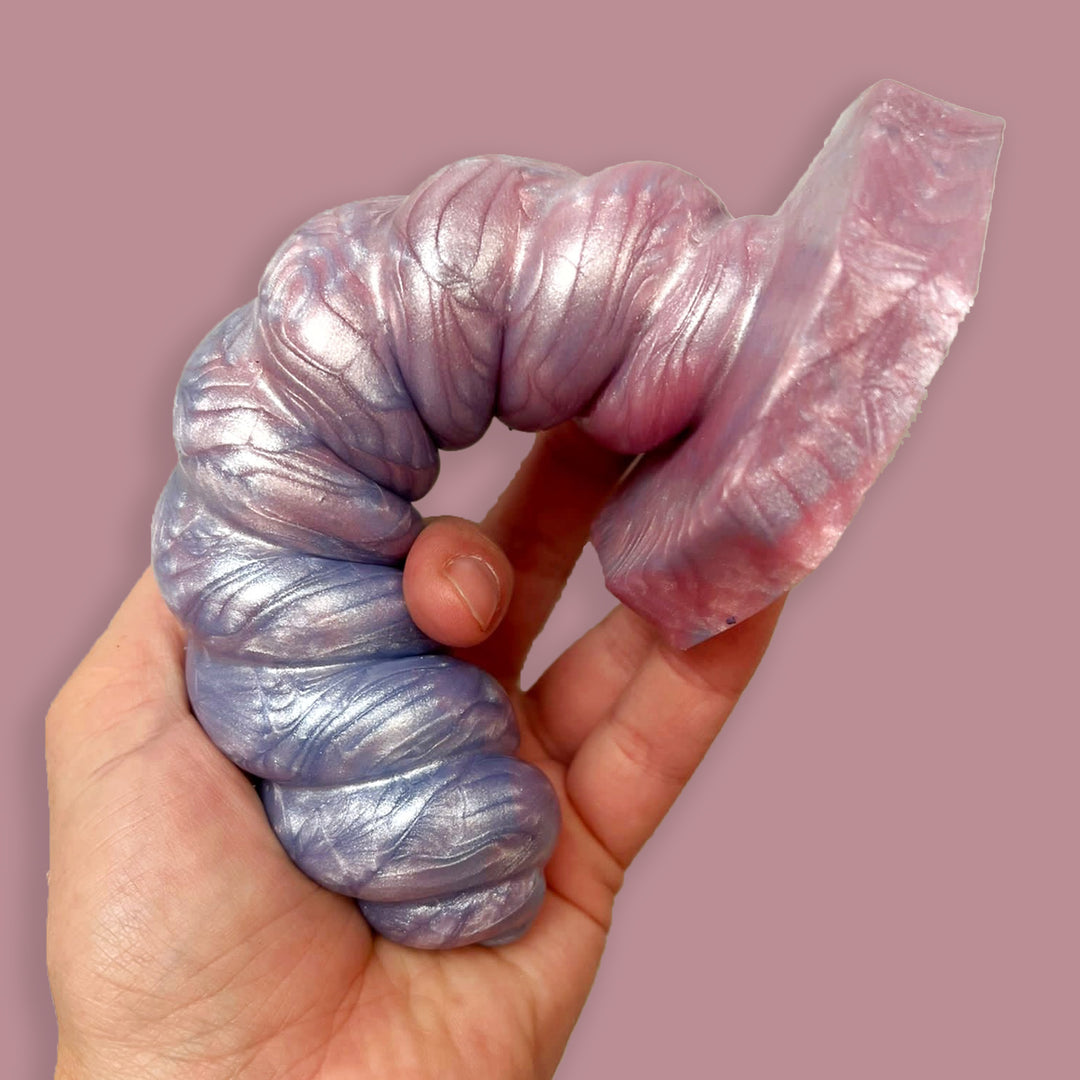 Skrue - Spiral Textured Silicone Dildo