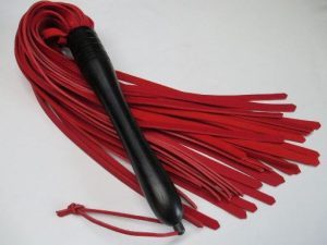 Subspace leather red flogger