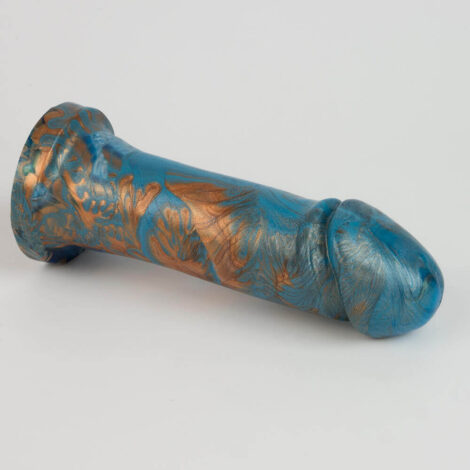 Godemiche SIlicone Dildo Inspired By Lazulite Adam 6 inch Vibrating