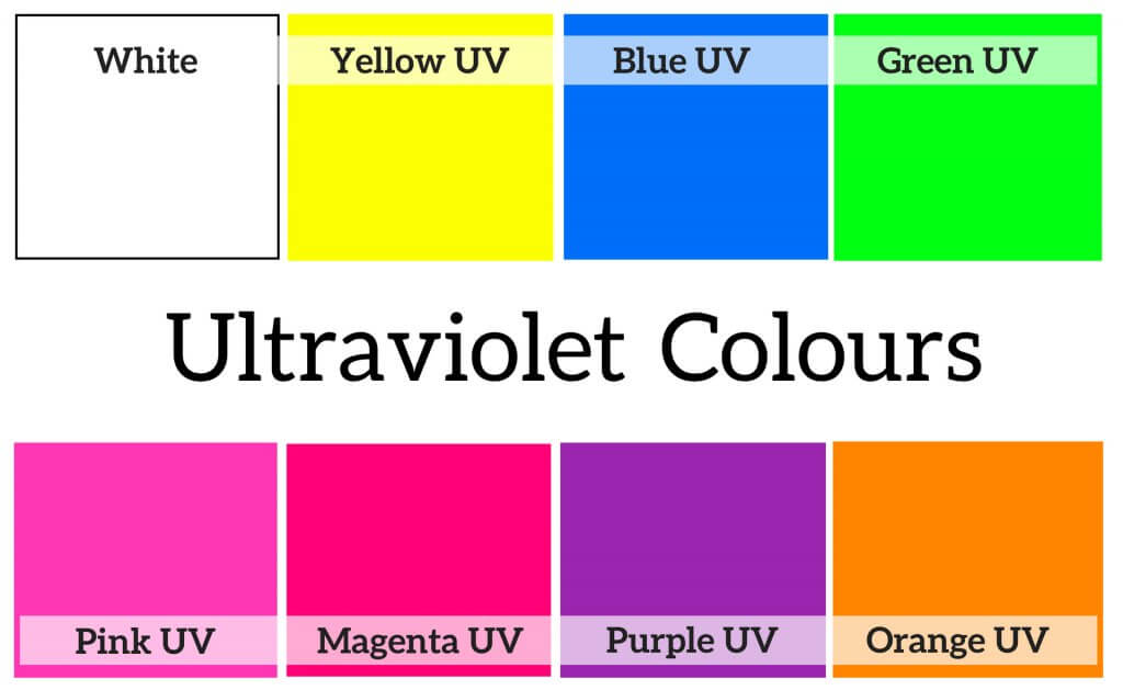 Godemiche Silicone Dildo UV Colour Swatch