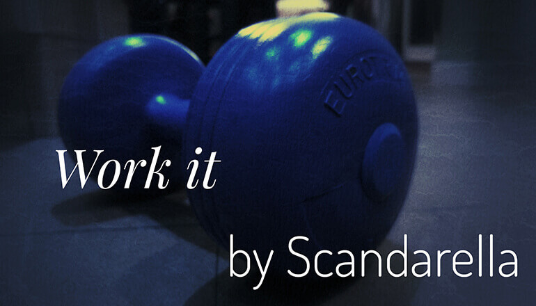 Picture of weights for Work It by Scanderella
