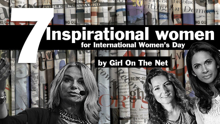 7 Insprational Women for International Womens Day Blog Banner