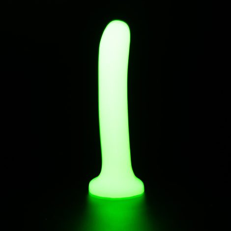 Apprentice Anal Silicone Dildo Green Glow In The Gard Godemiche Sex Toys