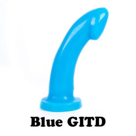 Godemiche Silicone dildos Blue Glow in the Dark Day 500x500 With Text