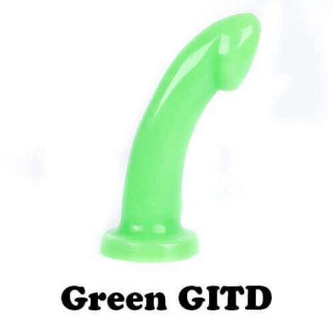 Godemiche Silicone dildos Green Glow in the Dark Day 500x500 With Text