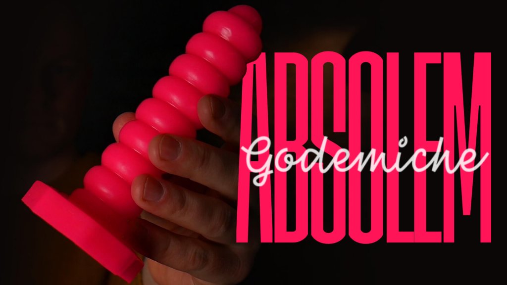 This is the Absolem Intensive Silicone Texture Dildo by Godemiche