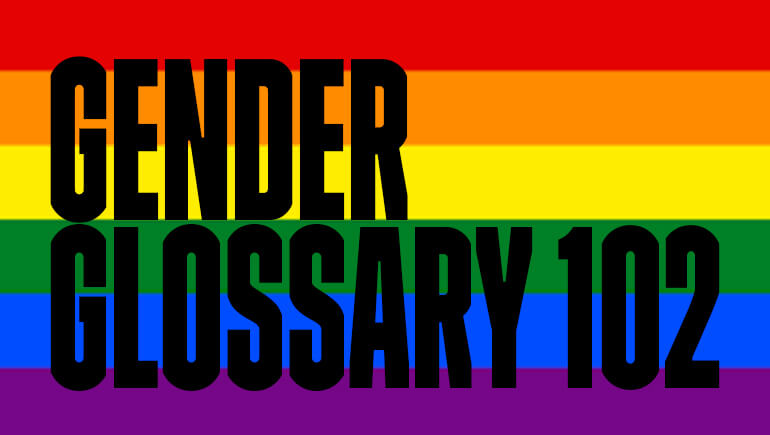 Gender Glosarry 102 By Quinn Rhodes Blog Post Banner