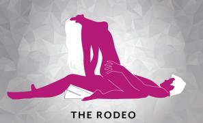 The Rodeo Sex Position using Liberator Wedge