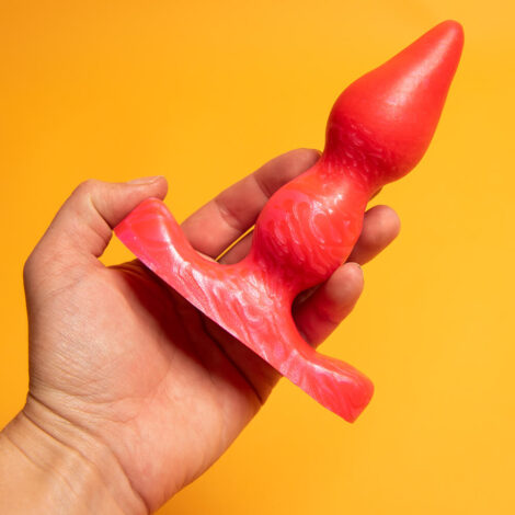 Godemiche Silicone Apex Large Peaches Collection Devil Dick and Boy Bye