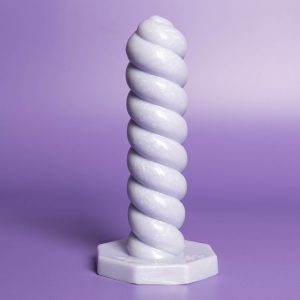 Skrue Medium Lilac Mist Godmiche Silicone Dildo Sex Toy